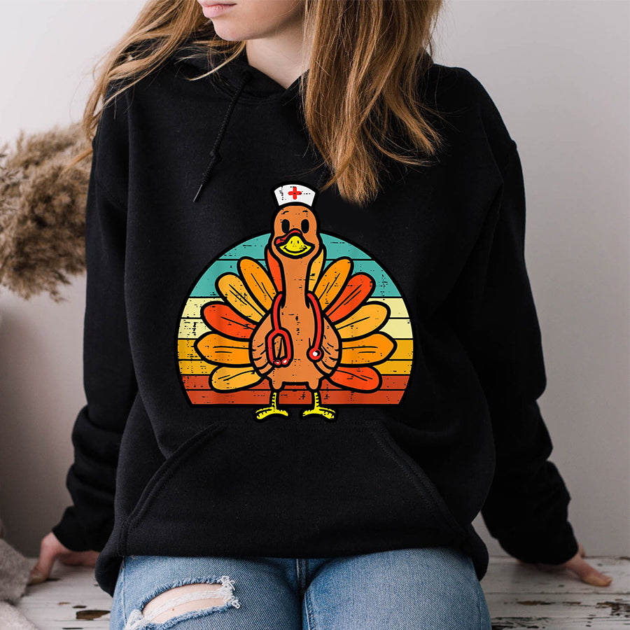Thanksgiving Scrub Tops Women Turkey Nurse Holiday Nursing T Shirt ,Family Thanksgiving Shirt ,Funny Thanksgiving Gift For Women