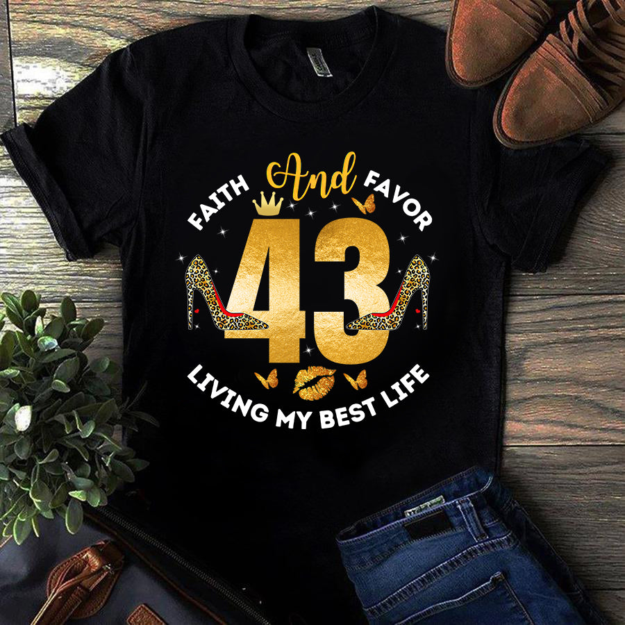 Chapter 43, Fabulous Since 1979 43rd Birthday Unique T Shirt For Woman, Her Gifts For 43 Years Old , Turning 43 Birthday Cotton Shirt