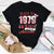 44th birthday gifts ideas 44th birthday shirt for her back in 1979 turning 44 shirts 44th birthday t shirts for woman