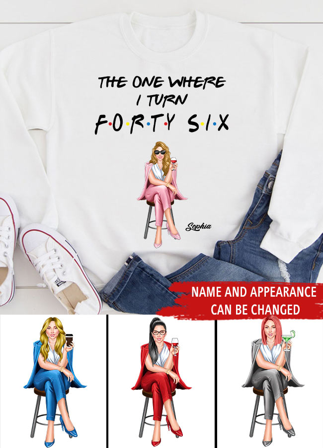 Chapter 46, Fabulous Since 1977 46th Birthday Unique T Shirt For Woman, Custom Birthday Shirt, Her Gifts For 46 Years Old