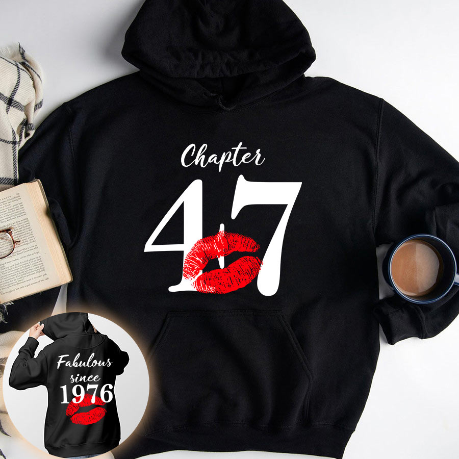 47th Birthday Gifts Ideas 47th Birthday Shirt For Her Back In 1976 Turning 47 Shirts 47th Birthday T Shirts For Woman
