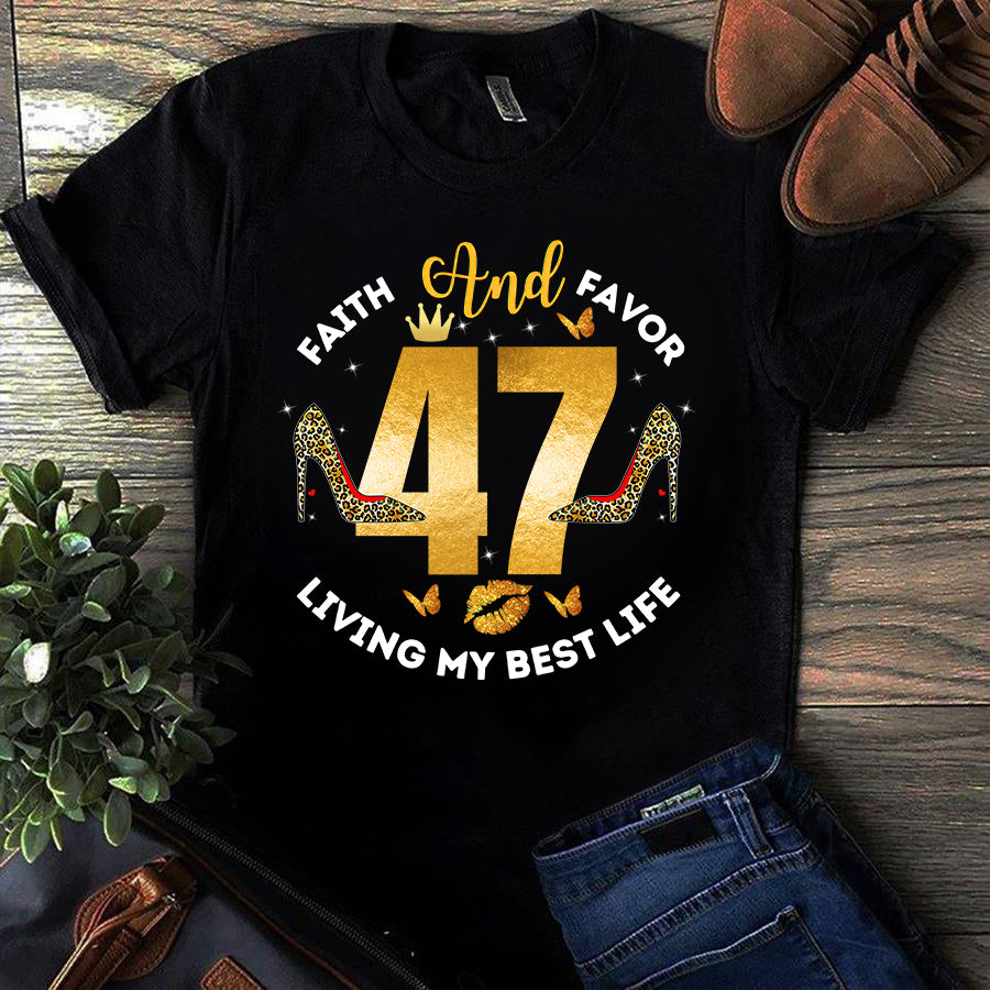 Chapter 47, Fabulous Since 1975 47th Birthday Unique T Shirt For Woman, Her Gifts For 47 Years Old , Turning 47 Birthday Cotton Shirt