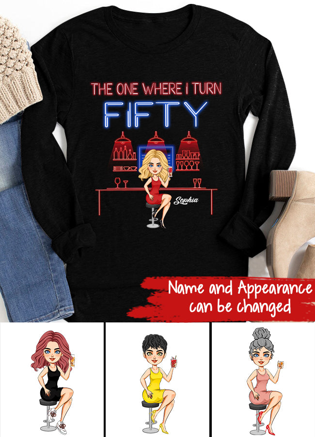 Fiffty Shirt I&#39;m 50 - Vintage 1972 Shirt, 50th Birthday Unique Gifts For Woman, 50th Birthday Ideas, Turning 50 Years Old Cotton Shirt