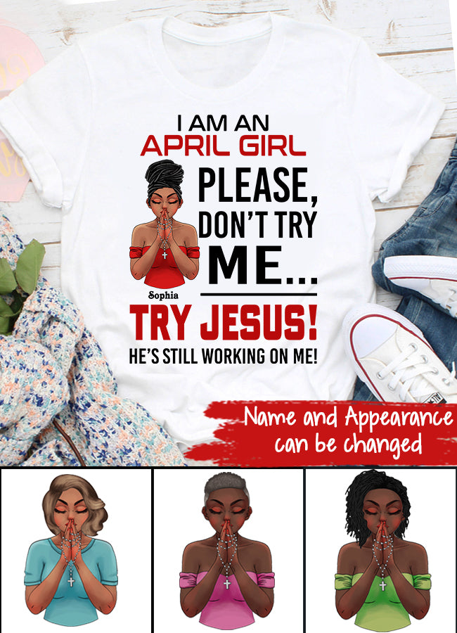 April Birthday Shirt, Custom Birthday Shirt, Queens Born In April, April Birthday Shirts For Woman, April Birthday Gifts, April Is My Birthday Month, Yep The Whole Month