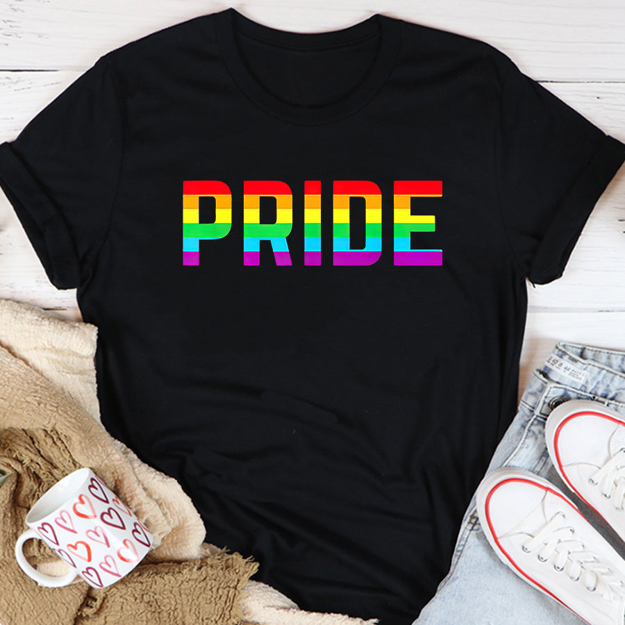 LGBT Shirts, Rainbow Pride Shirt, Gay Pride - LGBT Awareness Month 2022 T-Shirt