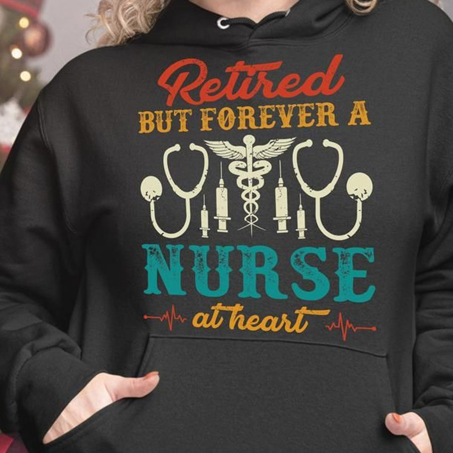 Retired Nurse Shirt, Nurse Shirt, Nurse shirts for work, Future Nurse Shirt, CNA Tshirt, Cotton Shirt For Women