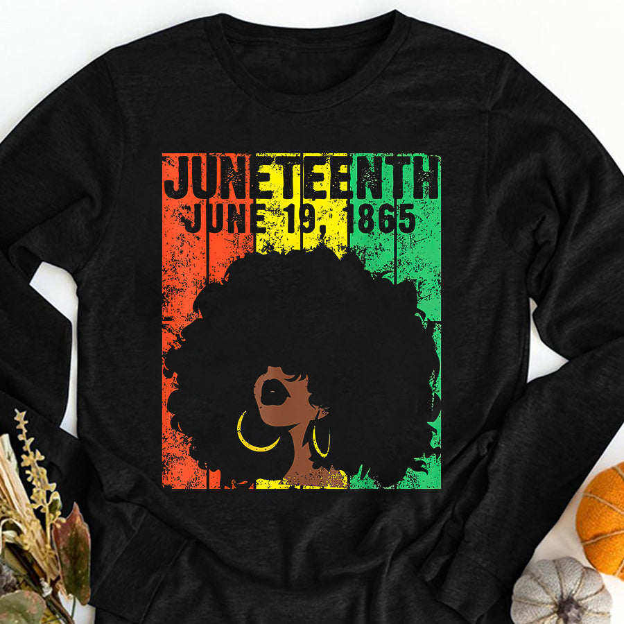 Juneteenth Shirt Juneteenth June 19th 1865 Ancestors African American Freedom T-Shirt