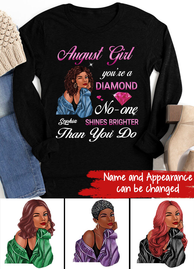 August Birthday Shirt, Custom Birthday Shirt, Queens are Born In August, August Birthday Shirts For Woman, August Birthday Gifts