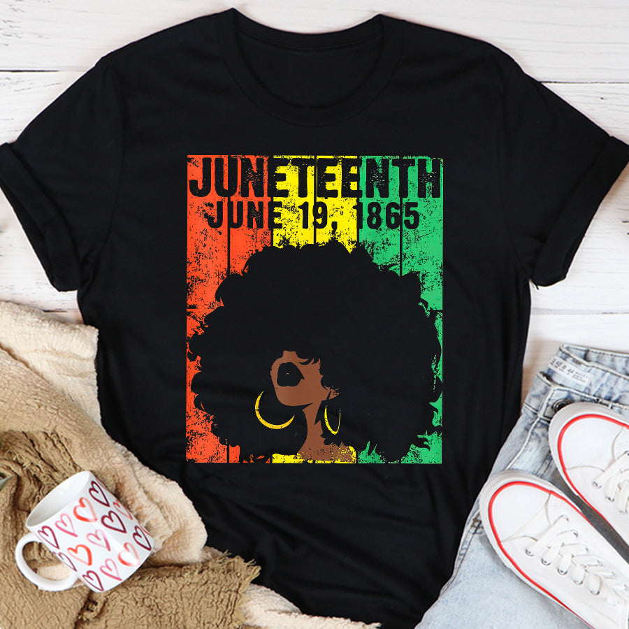 Juneteenth Shirt Juneteenth June 19th 1865 Ancestors African American Freedom T-Shirt