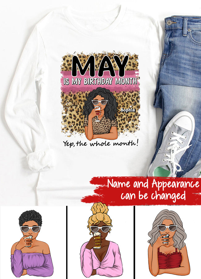 May Birthday Shirt, Custom Birthday Shirt, Queens Born In May, May Birthday Gifts, May Shirts For Woman