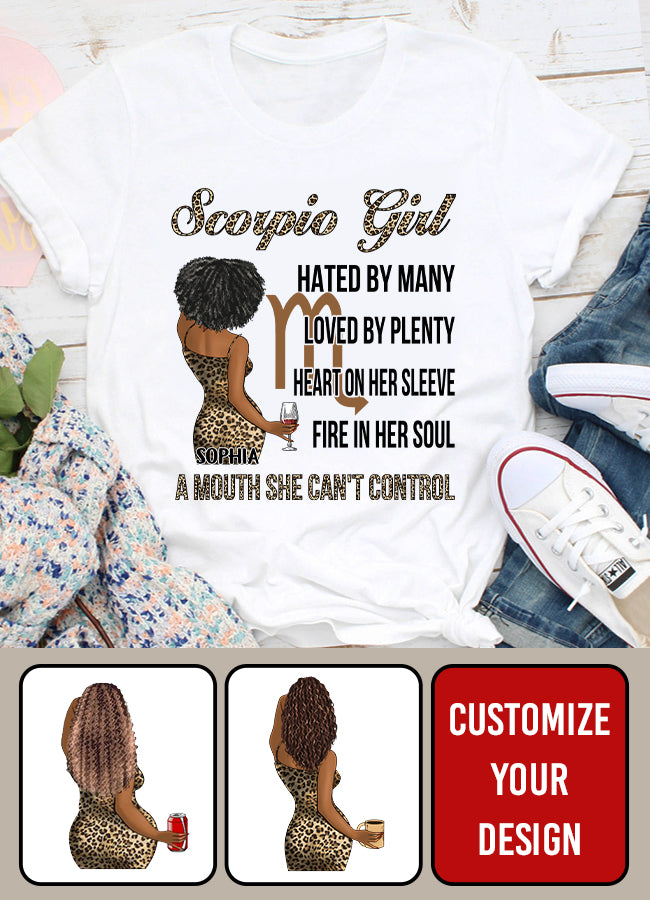 Custom Birthday Shirt, Scorpio Zodiac t shirt, Scorpio Birthday shirt, Scorpio t shirts for ladies, Scorpio queen t shirt, Scorpio Queen Birthday shirt