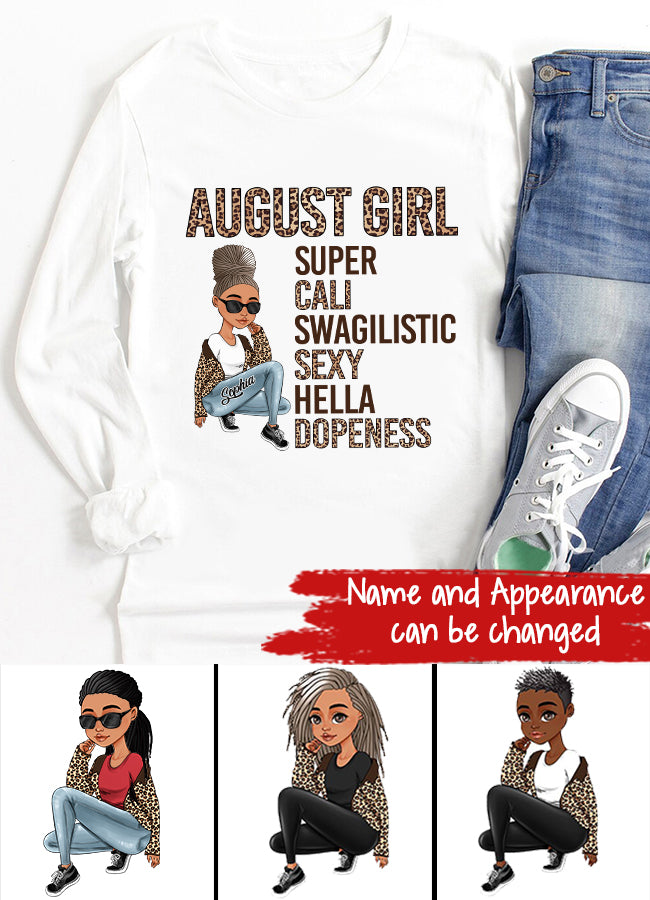 August Birthday Shirt, Custom Birthday Shirt, Queens Born In August, August Birthday Shirts For Woman, August Birthday Gifts
