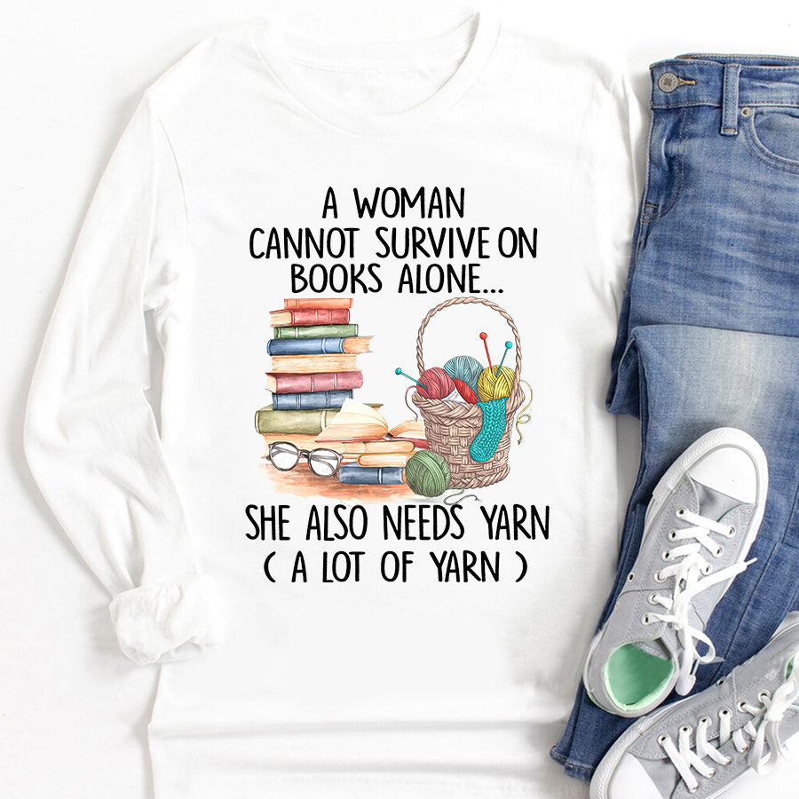 Book Shirt, T Shirt Yarn, Bookish T Shirts, Tee Shirt Yarn, Reading Gifts, Book Lover T Shirt For Women