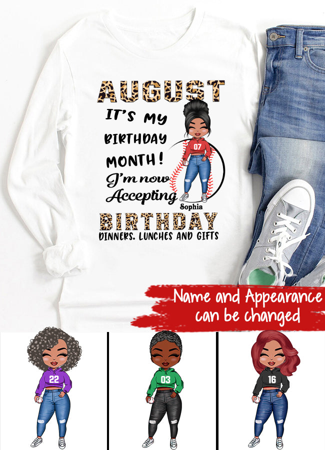 August Birthday Shirt, Custom Birthday Shirt, Queens are Born In August, August Birthday Shirts For Woman, August Birthday Gifts