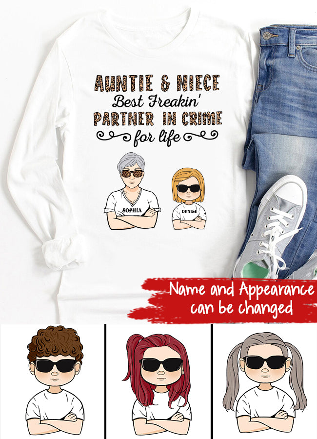 Personalized Gifts For Auntie, Auntie Shirt, Auntie Tees, Auntie Gift Ideas, Auntie Gifts From Niece, Gift For Auntie