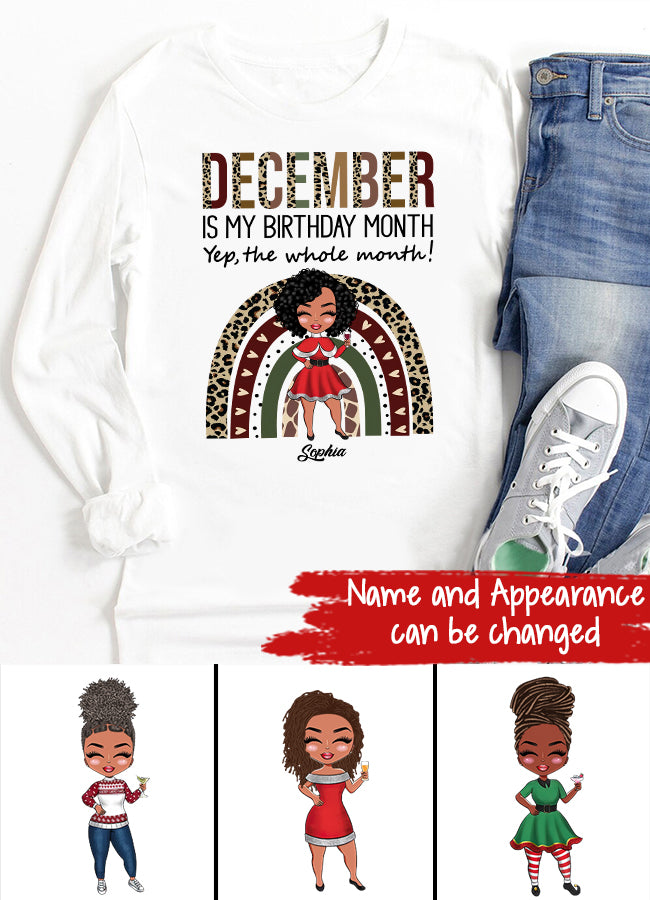 December Birthday Shirt, Custom Birthday Shirt, Queens Are Born In December, December Birthday Shirts For Woman, December Birthday Gifts