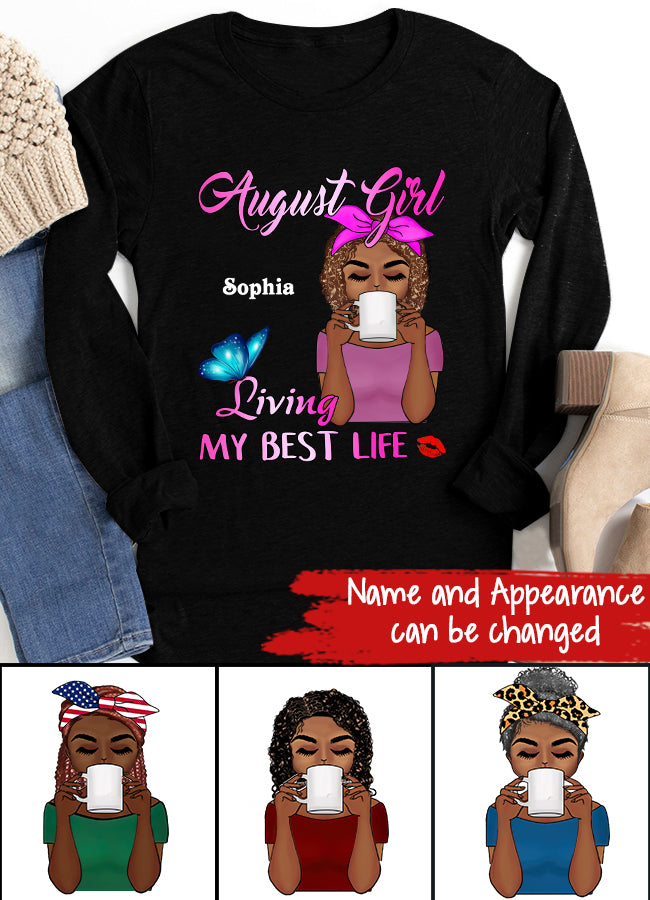 August Birthday Shirt, Custom Birthday Shirt, Queens Born In August, August Birthday Shirts For Woman, August Birthday Gifts