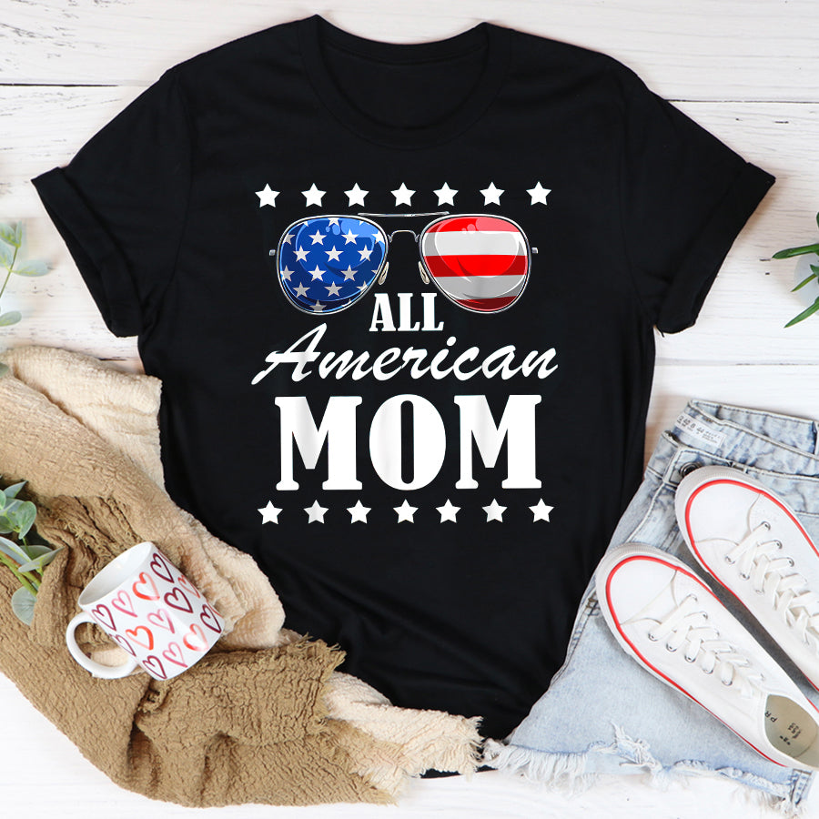 Patriot Day 2022 Shirt 911 Memorial Shirts 4th July American Mom Independence Day Patriot USA  Womens T-Shirt