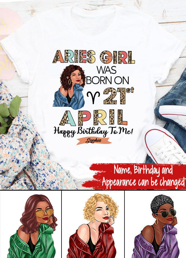 Custom Birthday Shirt, Aries Zodiac t shirt, Aries Birthday shirt, Aries t shirts for ladies, Aries queen t shirt, Aries Queen Birthday shirt