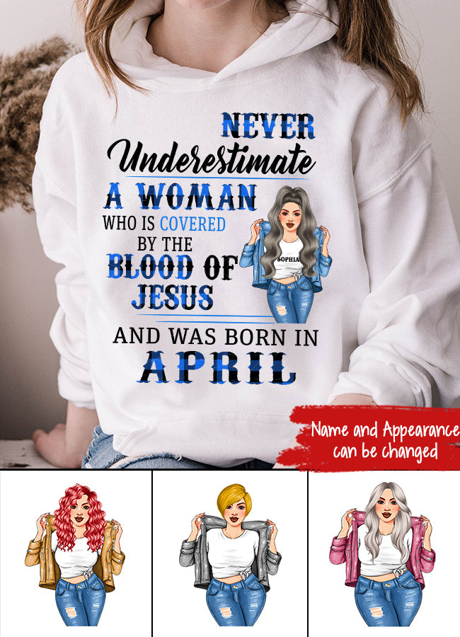 April Birthday Shirt, Custom Birthday Shirt, Queens Born In April, April Birthday Shirts For Woman, April Birthday Gifts
