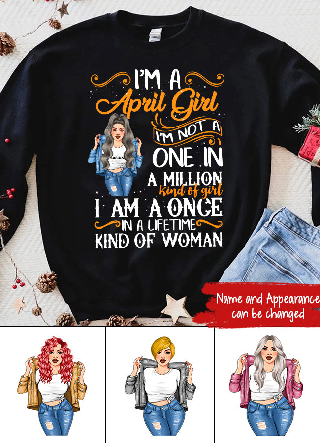 April Birthday Shirt, Custom Birthday Shirt, Queens Born In April, April Birthday Shirts For Woman, April Birthday Gifts