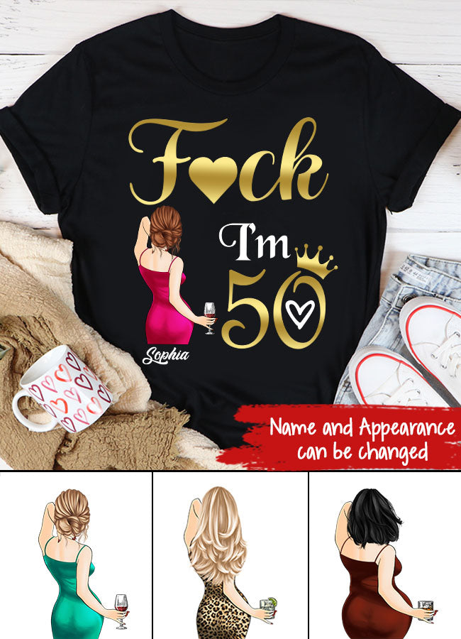 50th Birthday Shirts, Custom Birthday Shirts, Turning 50 Shirt, Gifts For Women Turning 50, 50 And Fabulous Shirt, 1973 Shirt