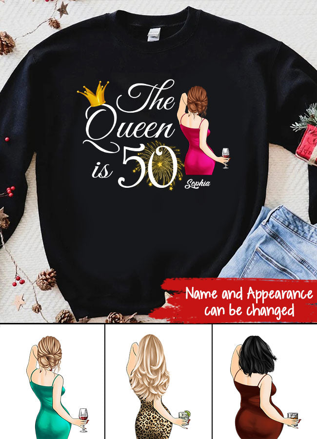 I&#39;m 50 shirt Vintage 1973 Shirt, 50th Birthday Unique Gifts For Woman,50th Birthday Ideas Turning 50 Years Old Cotton Shirt