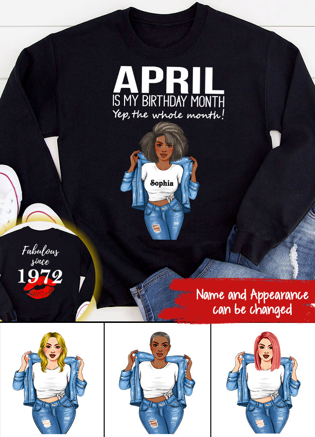 April Birthday Shirt, Custom Birthday Shirt, Queens Born In April, April Birthday Gifts, April shirts for Woman