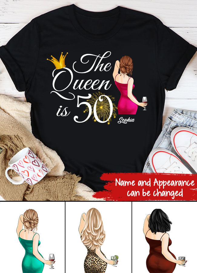 I&#39;m 50 shirt Vintage 1973 Shirt, 50th Birthday Unique Gifts For Woman,50th Birthday Ideas Turning 50 Years Old Cotton Shirt