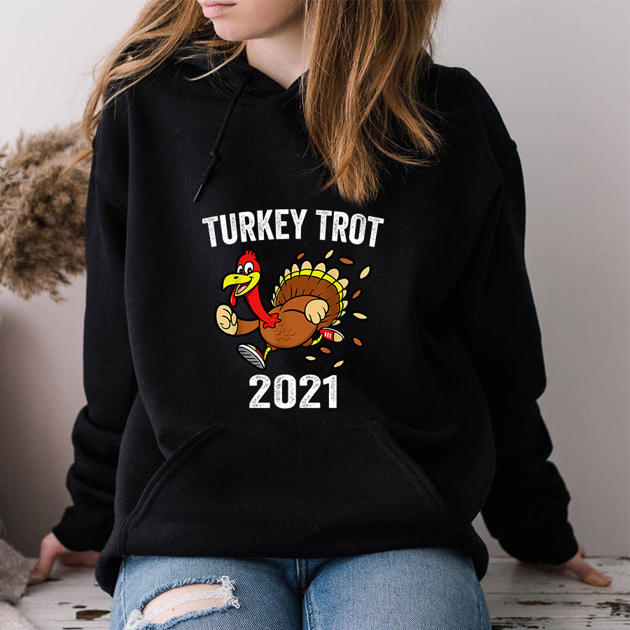 Turkey Trot 2021 Thanksgiving Turkey Trot T Shirt ,Family Thanksgiving Shirt ,Funny Thanksgiving Gift