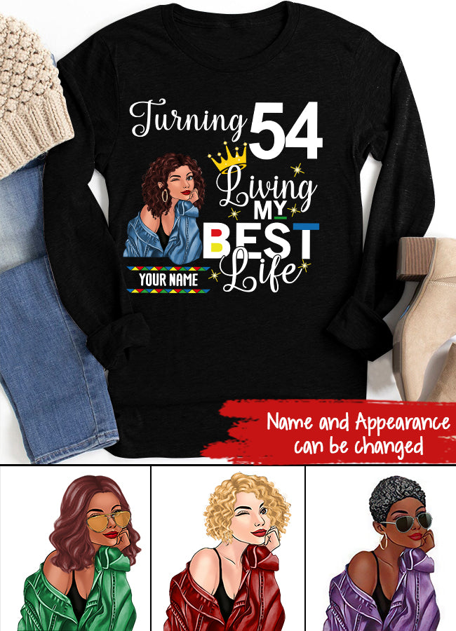 Custom Birthday Shirts, Chapter 54, Fabulous Since 1968 54th Birthday Unique T Shirt For Woman, Her Gifts For 54 Years Old, Turning 54 Birthday Cotton Shirt