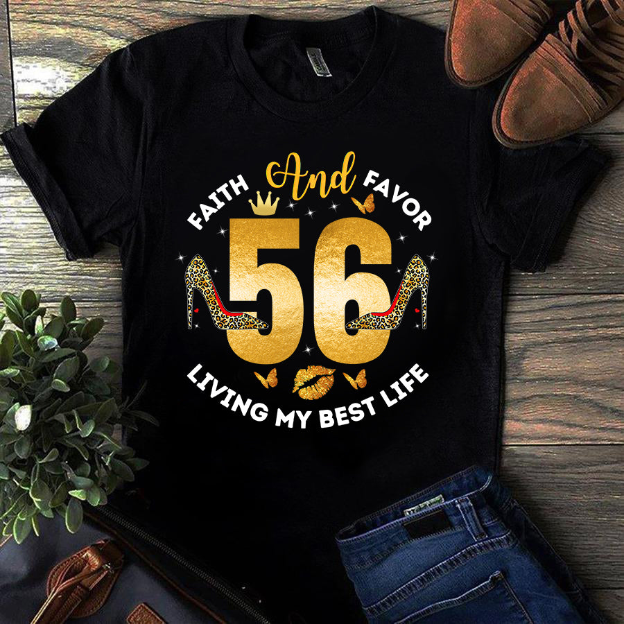 Chapter 56, Fabulous Since 1966 56th Birthday Unique T Shirt For Woman, Her Gifts For 56 Years Old , Turning 56 Birthday Cotton Shirt