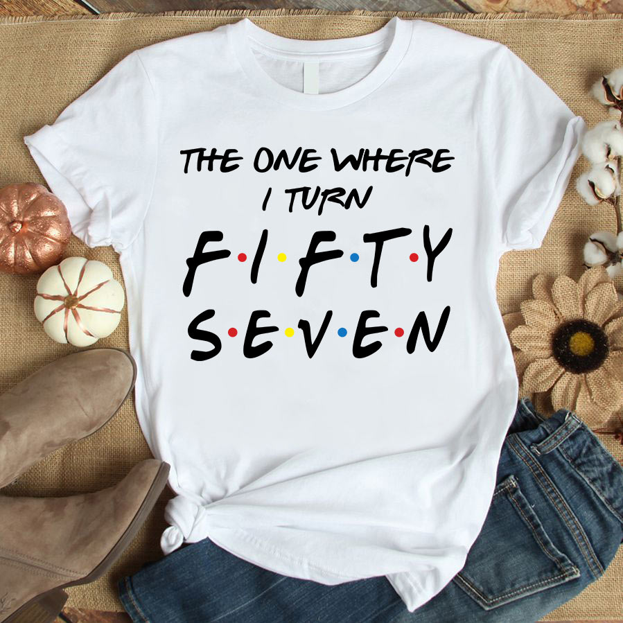 This Queen Makes 57 Look Fabulous, 57st Birthday Unique Gifts For Woman, 57st Birthday Ideas, Turning 57 Birthday Cotton Shirt