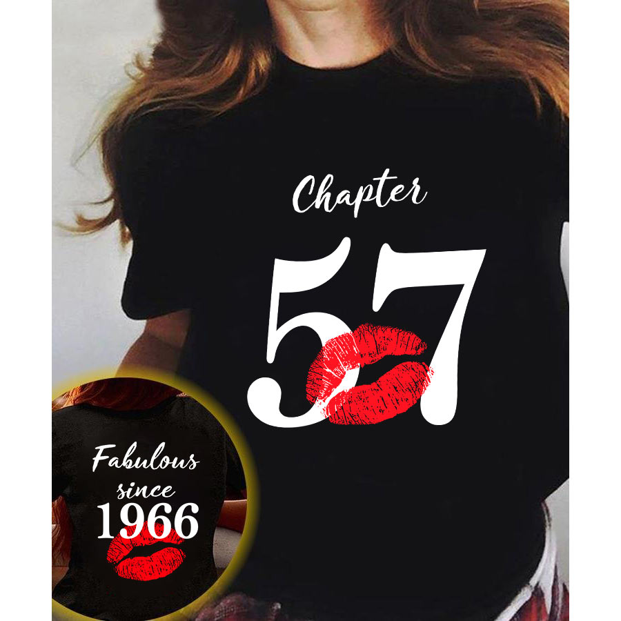 57th Birthday Gifts Ideas 57th Birthday Shirt For Her Back In 1966 Turning 57 Shirts 57th Birthday T Shirts For Woman