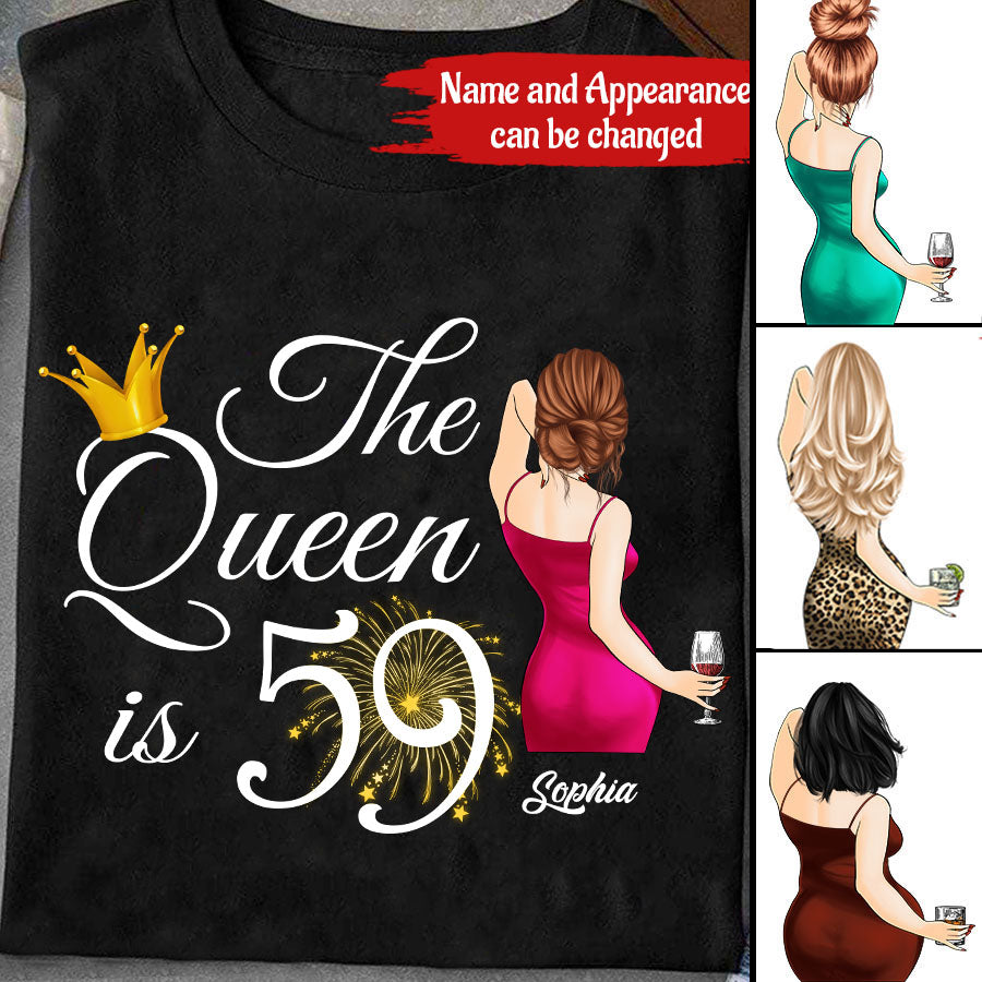 Custom Birthday Shirts, Chapter 59, Fabulous Since 1964 59th Birthday Unique T Shirt For Woman, Her Gifts For 59 Years Old, Turning 59 Birthday Cotton Shirt