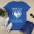I Wear Blue For My Grandpa T Shirt , T1D Diabetes Awareness Gift, World Diabetes Day, Blue Ribbon