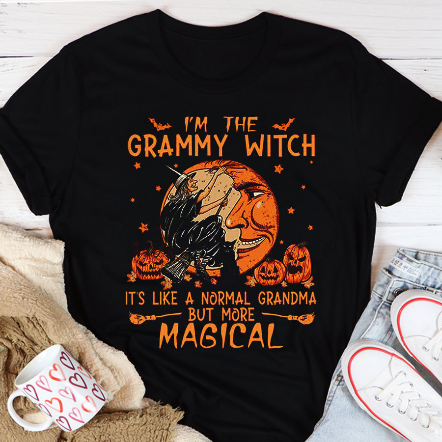 Grammy Witch Halloween shirt, Funny Halloween Shirt, Witch tshirt, Tees For Woman