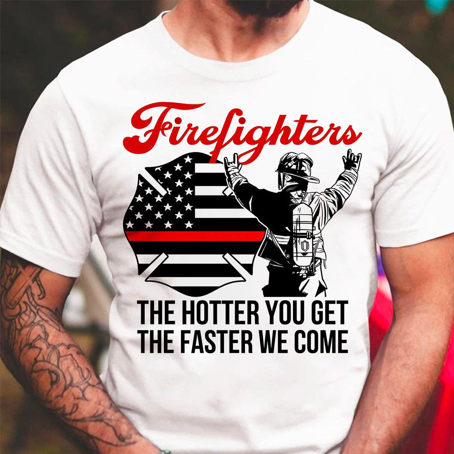 Firefighter Shirts, Firefighter Job Shirt, Firefighter Tee Shirts, Shirt For Men, Funny Firefighter Shirts