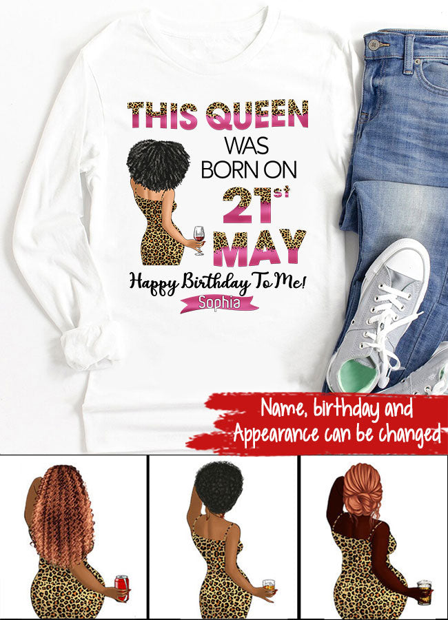 May Birthday Shirt, Custom Birthday Shirt, Queens Are Born In May, May Birthday Shirts For Woman, May Birthday Gifts