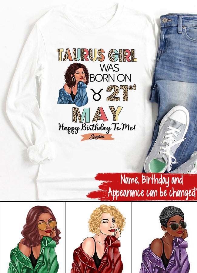 Custom Birthday Shirt, Taurus Zodiac t shirt, Taurus Birthday shirt, Taurus t shirts for ladies, Taurus queen t shirt, Taurus Queen Birthday shirt