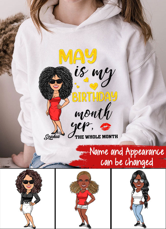 May Birthday Shirt, Custom Birthday Shirt, Queens Are Born In May, May Birthday Shirts For Woman, May Birthday Gifts