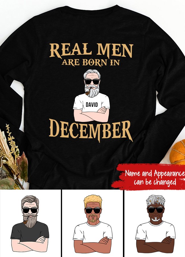 Legends are born in December, December man, custom birthday shirt, december shirt for him, December is my birthday month, birthday gifts for him