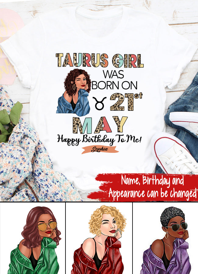 Custom Birthday Shirt, Taurus Zodiac t shirt, Taurus Birthday shirt, Taurus t shirts for ladies, Taurus queen t shirt, Taurus Queen Birthday shirt