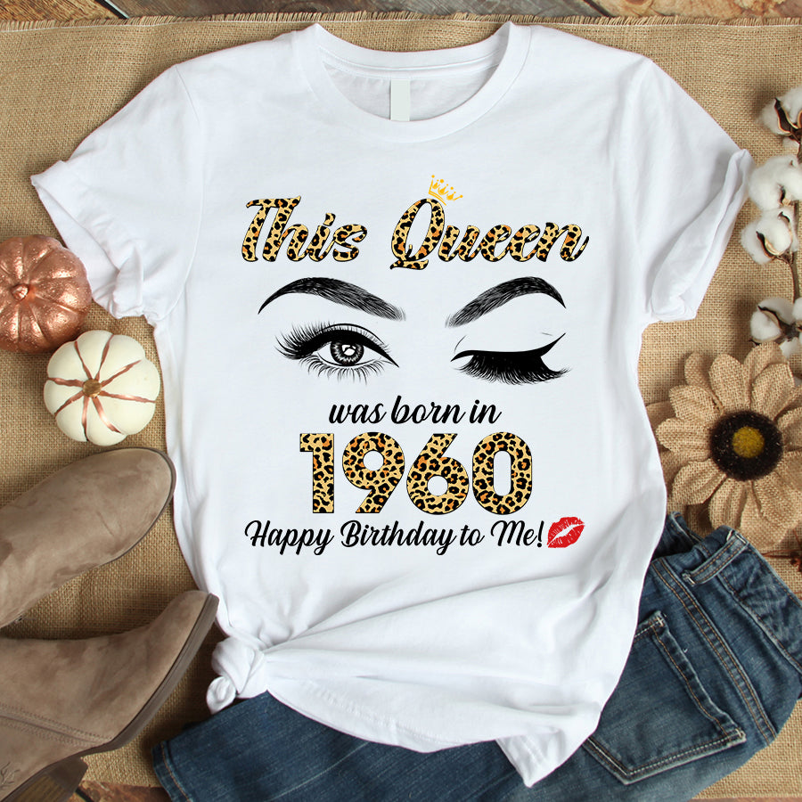 62nd Birthday Shirts, Custom Birthday Shirts, Turning 62 Shirt, Gifts For Women Turning 62, 62 And Fabulous Shirt, 1960 Shirt, 62nd Birthday Shirts For Her, Vintage 1960 Limited Edition