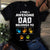 Personalized t Shirt, Awesome Dad Belongs To t shirt, Father's Day Shirts, Father Present, New Dad Gift, Father Day Gift