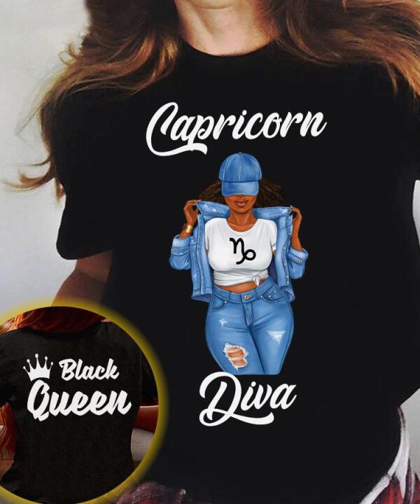 Personalized Capricorn shirt, Capricorn Birthday T Shirt, customize birthday shirt for woman