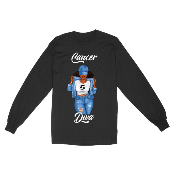 Personalized Cancer shirt, Cancer Birthday T Shirt, customize birthday shirt for woman