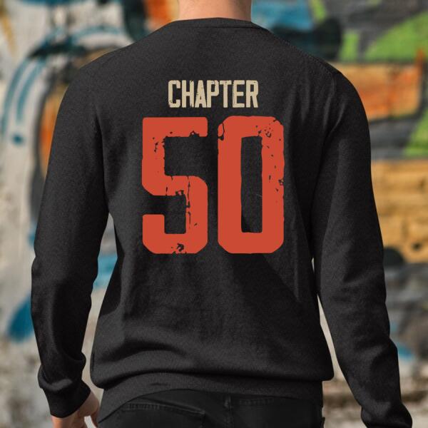 Chapter 50, Fabulous Since 1973 50th Birthday Unique T Shirt For Man, His Gifts For 50 Years Old, Turning 50 Birthday Cotton Shirt