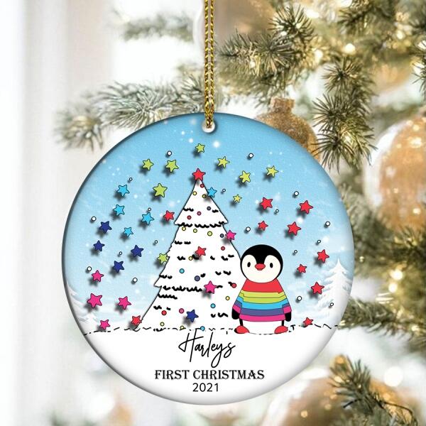 Personalized First Christmas Ornament, 1st Christmas Ornament, 1st Christmas Together Ornament, Babys 1st Christmas Ornament