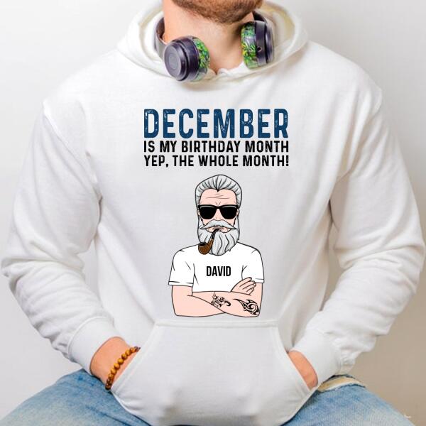 Legends are born in December, birthday gifts for him, custom birthday shirt, december shirt for him, December is my birthday month